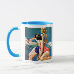 Caneca Na piscina