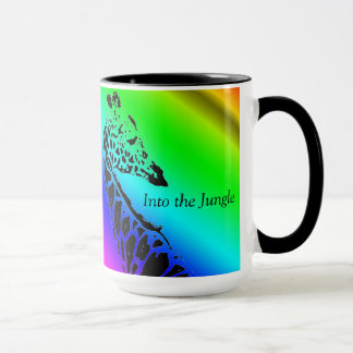Caneca Na Selva (Girafa) ~ Coffee Mug