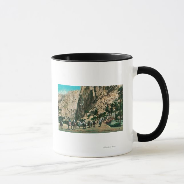 Caneca Na trilha para Nevada Falls, Glacier Point (Direita)