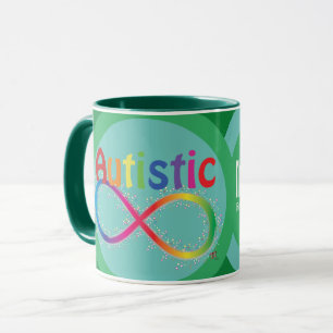 Caneca Na Verdade, Rainbow Infinity Coffee Mug