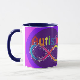 Caneca Na Verdade, Rainbow Infinity Coffee Mug