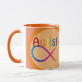 Caneca Na Verdade, Rainbow Infinity Coffee Mug