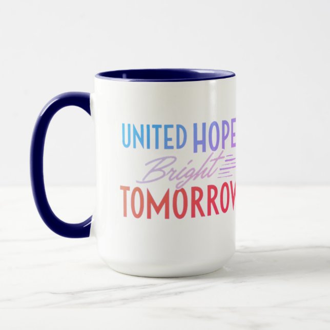 Caneca Nação Orgulhosa de Espírito Unido (Esquerda)