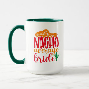 Caneca Nacho Média Bride Nomes de Casamentos Engraçados E