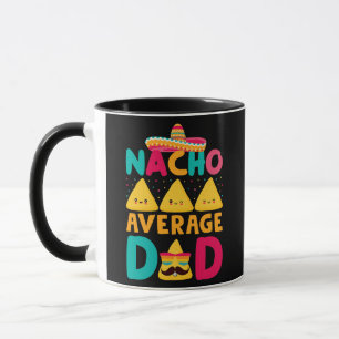 Caneca Nachos De Pai Médio Funny Nacho E Mexicano