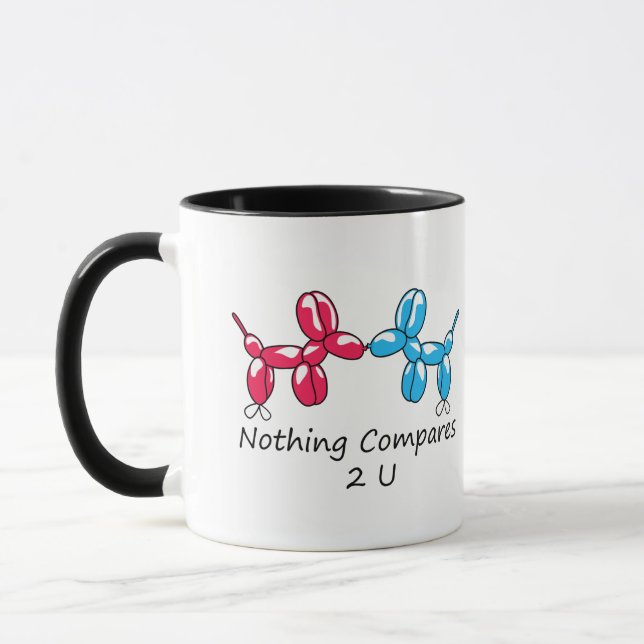 Caneca Nada se compara a 2 U (Esquerda)