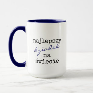 Caneca Najlepszy Dziadek Na Świecie — Granpa Polonesa