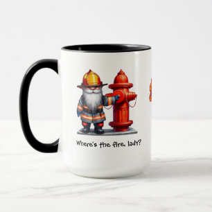 Caneca Namorado Livresco Bombeiro Onde está o Fogo, Senho