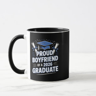 Caneca Namorado Orgulhoso de um Casal de Formatura de 202
