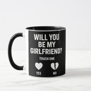 Caneca Namorado Pergunte a ela Você Será Minha Namorada