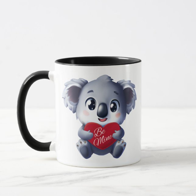 Caneca Namorados Cute Koala (Esquerda)