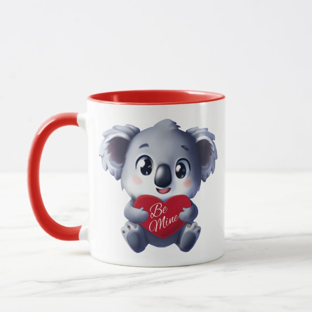 Caneca Namorados Cute Koala (Esquerda)