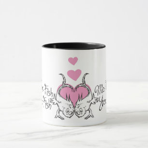 Caneca Namorados Dr. Seuss   Um Peixe Dois Peixes