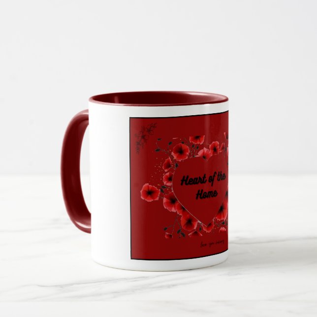 Caneca Namorados felizes, mamãe Mug (Frente Esquerda)