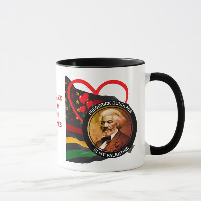 Caneca Namorados FREDERICK DOUGLASS de História Negra (Direita)