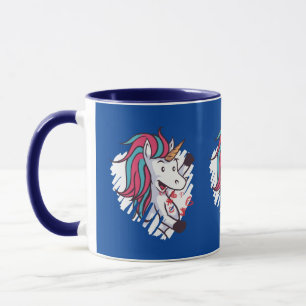 Caneca Namorados Unicorn