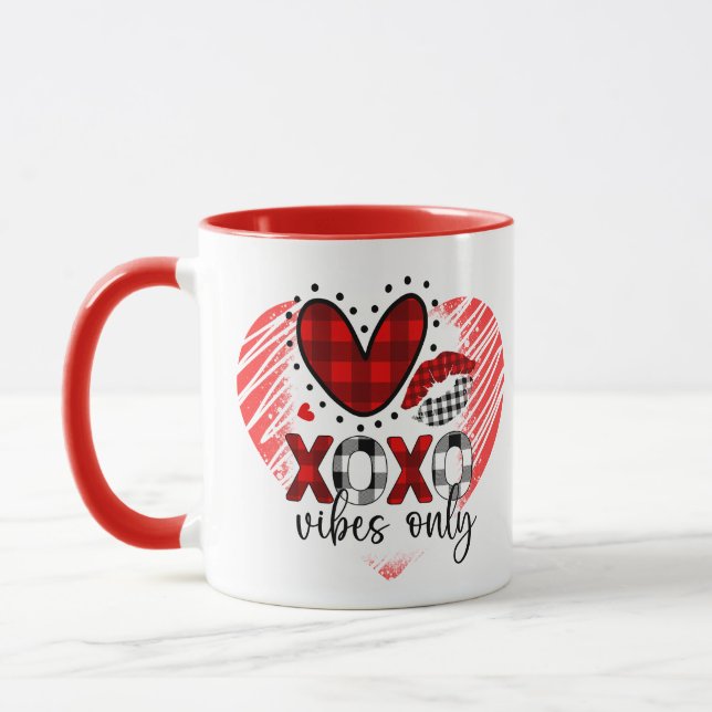Caneca Namorados XOXO Vibes Apenas (Esquerda)