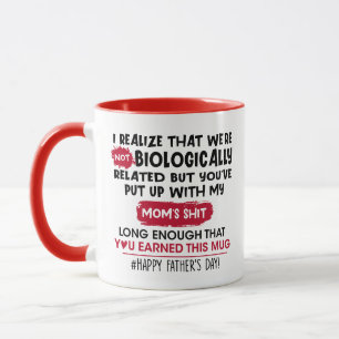 Caneca Não Biologicamente Relacionada, Mas Você Está Pres