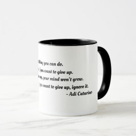 Caneca Não dê acima