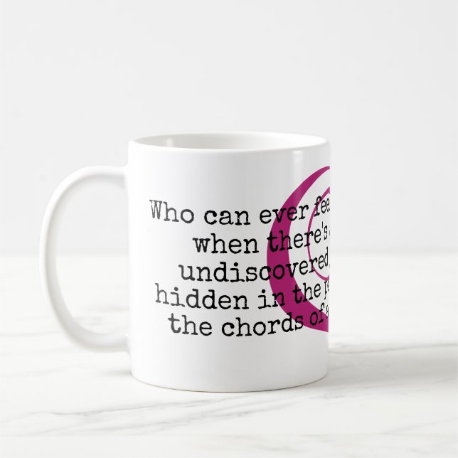 Caneca não descoberta das viagens (Esquerda)