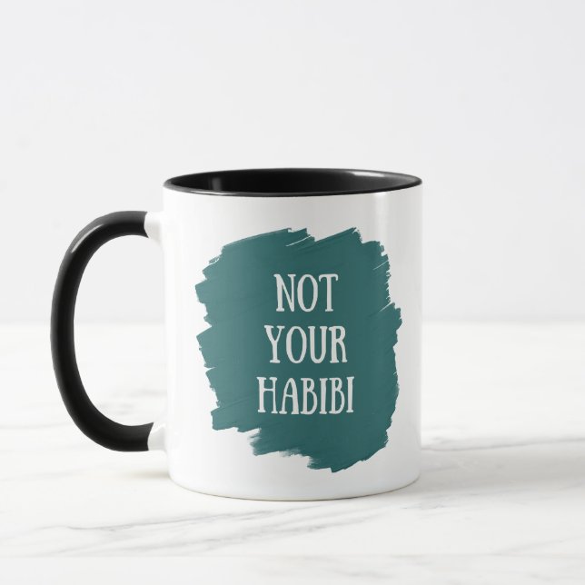 Caneca Não é o seu Habibi (Esquerda)