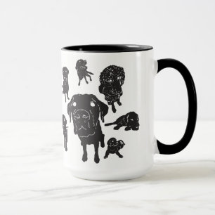 Caneca "Não é sobre a doação acima. É sobre a doaç