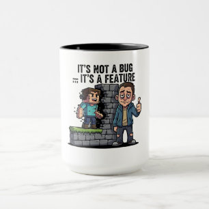 Caneca Não é um Bug é uma Funcionalidade Coder