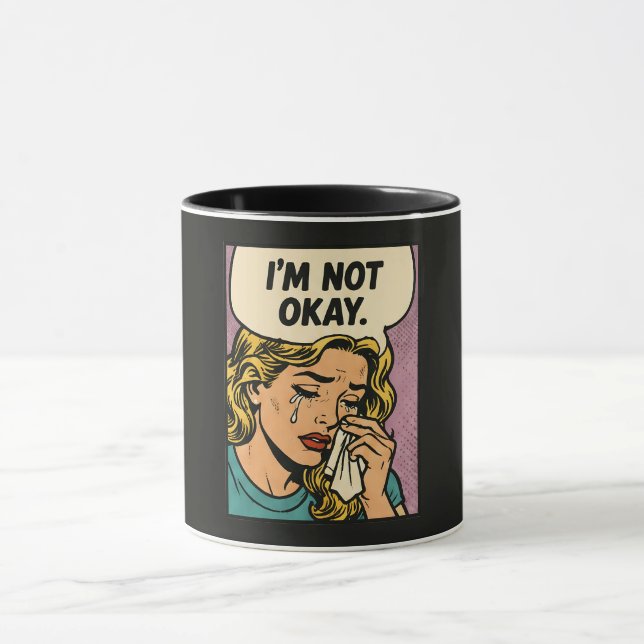 Caneca “Não Estou Bem”  (Centro)