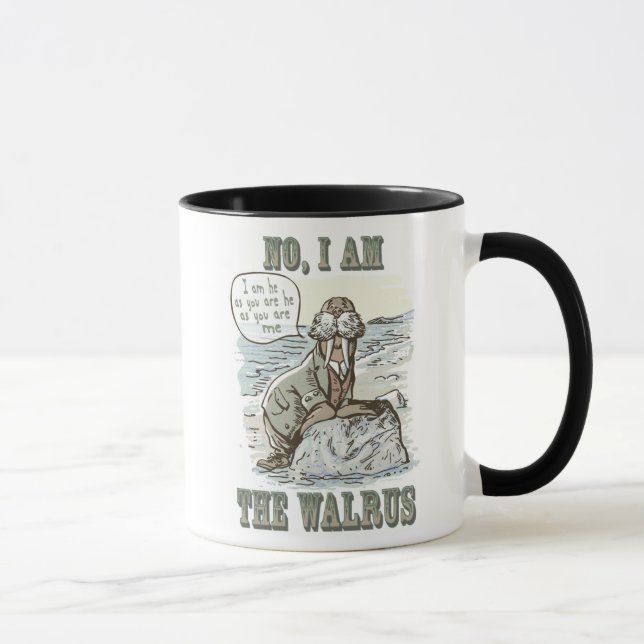 Caneca Não, eu sou o Walrus (Direita)