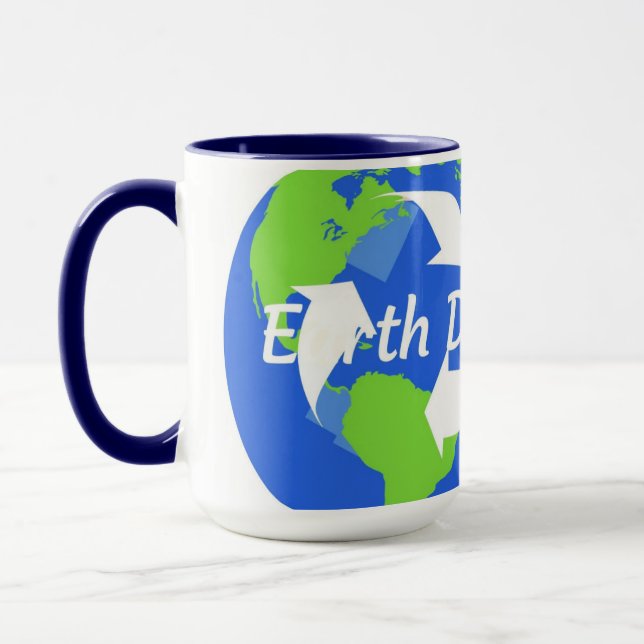 Caneca Não Existe Planeta B Terra Celestial (Esquerda)
