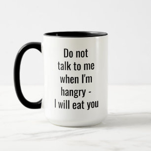 Caneca Não Fale Comigo Com Humor Familiar Chocolate Quent