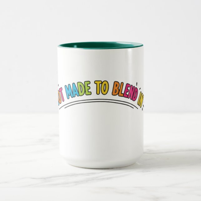 Caneca Não Feito para se Misturar (Centro)