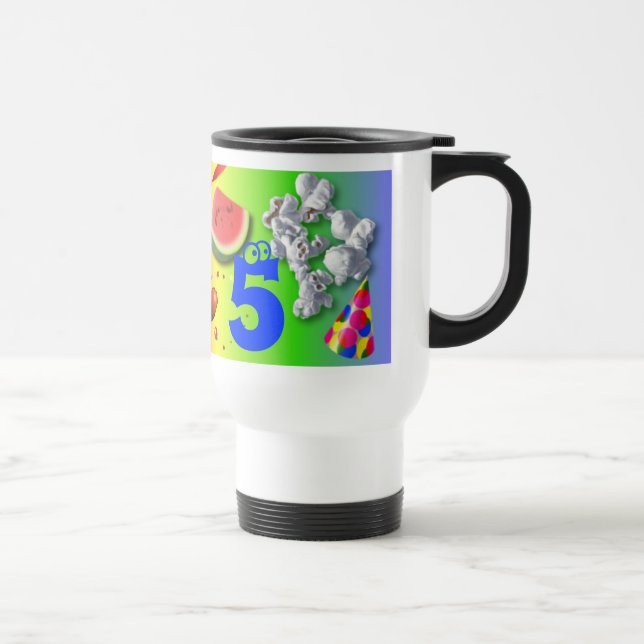 CANECA Não-Frágil do aniversário (Direita)