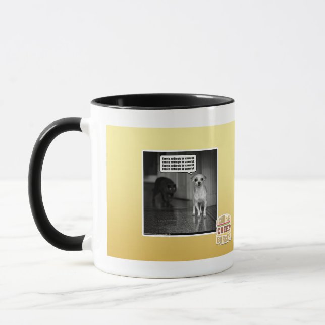 Caneca Não há nada scared de (Esquerda)