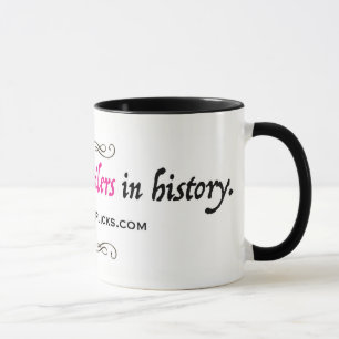 Caneca Não há nenhuma desmancha prazeres na história -