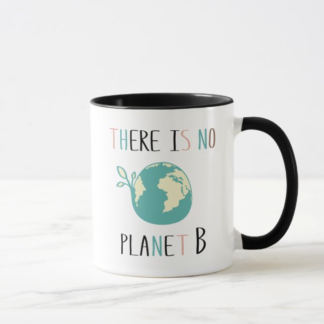 Caneca Não Há Planeta B (Direita)