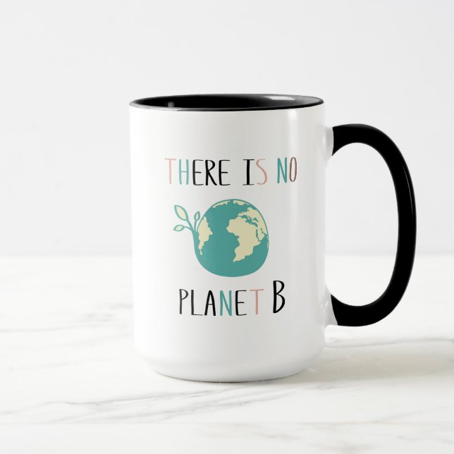 Caneca Não Há Planeta B (Direita)