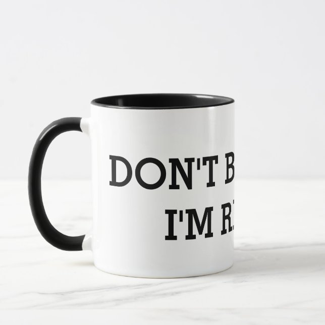 CANECA NÃO ME INCOMODE QUE ESTOU LENDO (Esquerda)