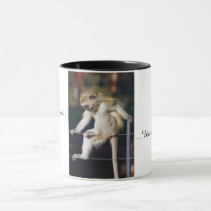 Caneca Não meu circo, não meus macacos agride