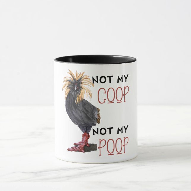 Caneca Não Minha Coop Não Meu Pop (Centro)
