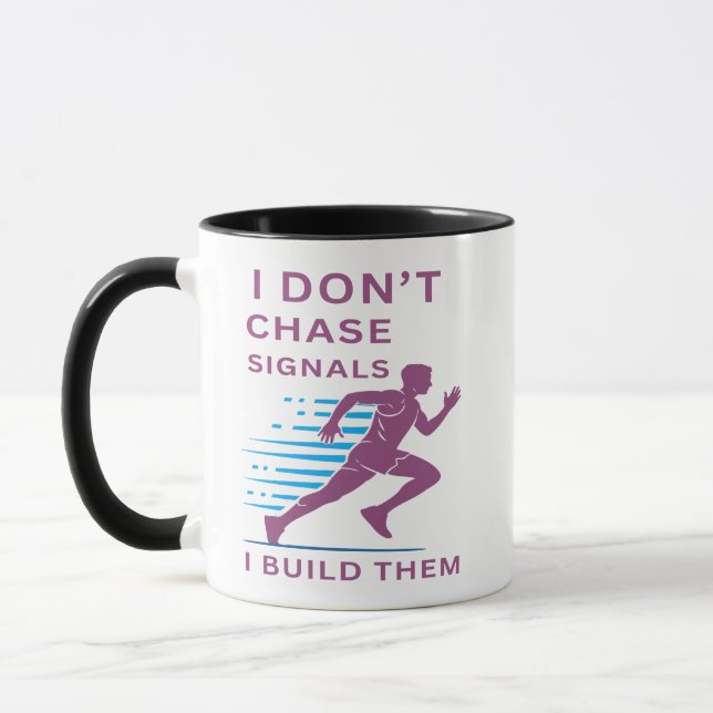 Caneca Não persigo sinais, eu os construo (Esquerda)