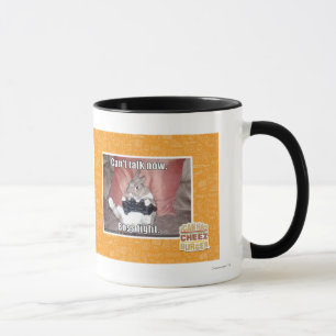 Caneca Não pode falar agora, a luta do chefe