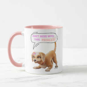 Caneca Não se meta com esta princesa