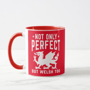 Caneca Não Só Perfeito Mas Galês Muito Engraçado