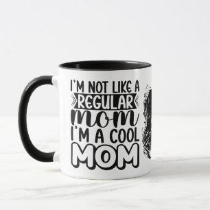 Caneca Não sou como uma mãe normal, presentes de aniversá