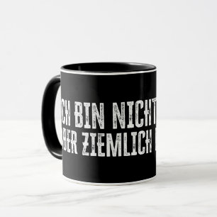 Caneca Não sou perfeito – mas estou bem perto!