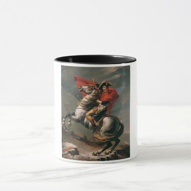 Caneca Napoleão com Cavalo, Batalha de Rua. (Centro)