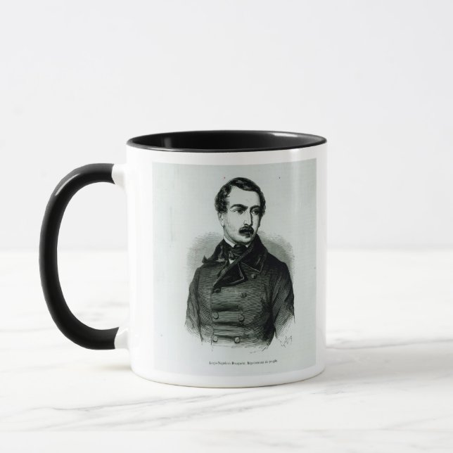 Caneca Napoleon Bonaparte como representativo das pessoas (Esquerda)