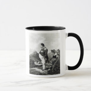 Caneca Napoleon na ilha de St Helena, 1820