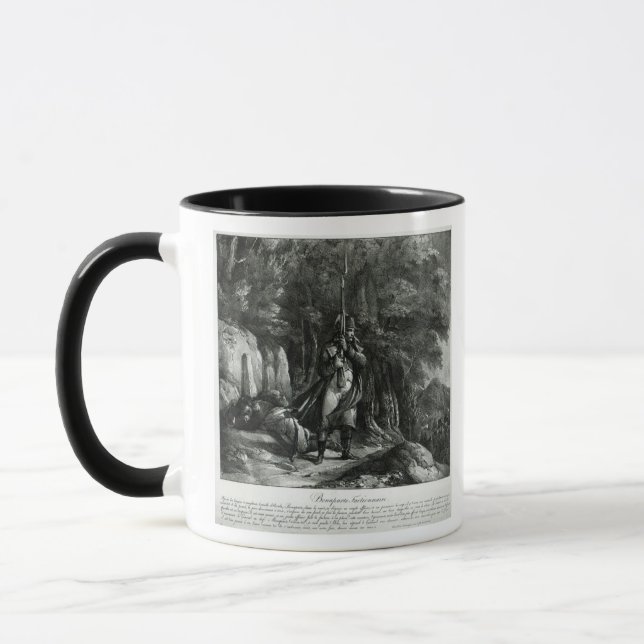 Caneca Napoleon no dever de sentinela (Esquerda)